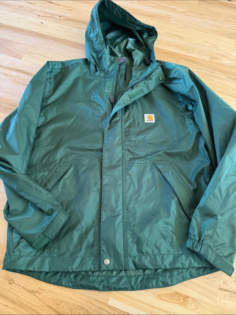 Carhartt Green Dry Harbor Storm Defender Jacket-S